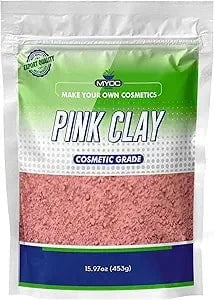 Shoprythm Cosmetic Raw Material 453Gm Pink Clay Shoprythm Cosmetic Raw Material 453Gm Pink Clay